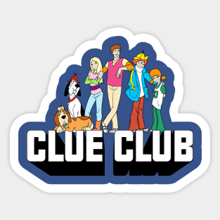 Clue Club Sticker